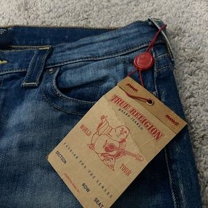 Brand new True Religion Jeans, size 32 women’s, dark blue